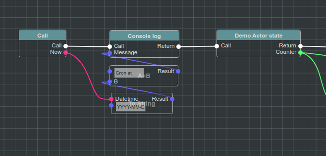 Blueprint scripting example